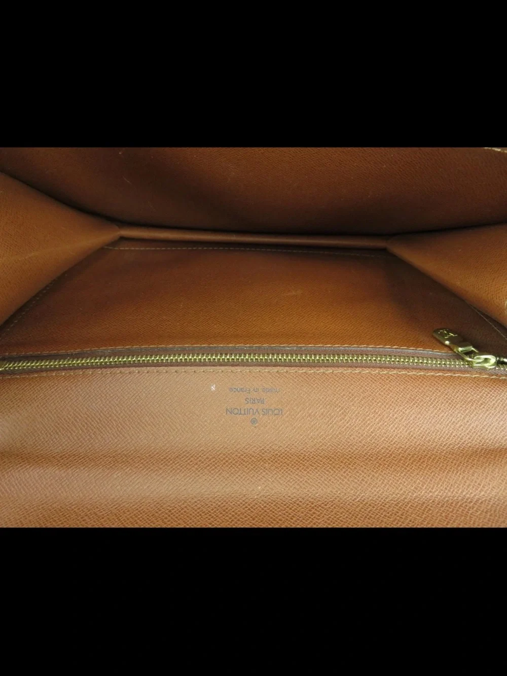 Louis Vuitton Monogram Top Handle Satchel in Brown and Tan